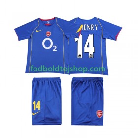 Arsenal Thierry Henry 14 2004 Retro Børn Udebane trøje 2005 S/S